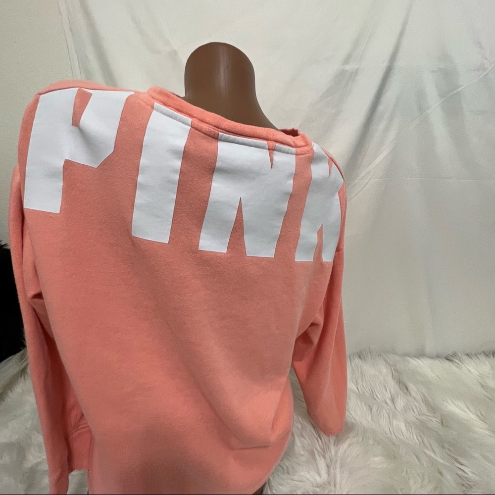 PINK VS SCOOP NECK PULLOVER